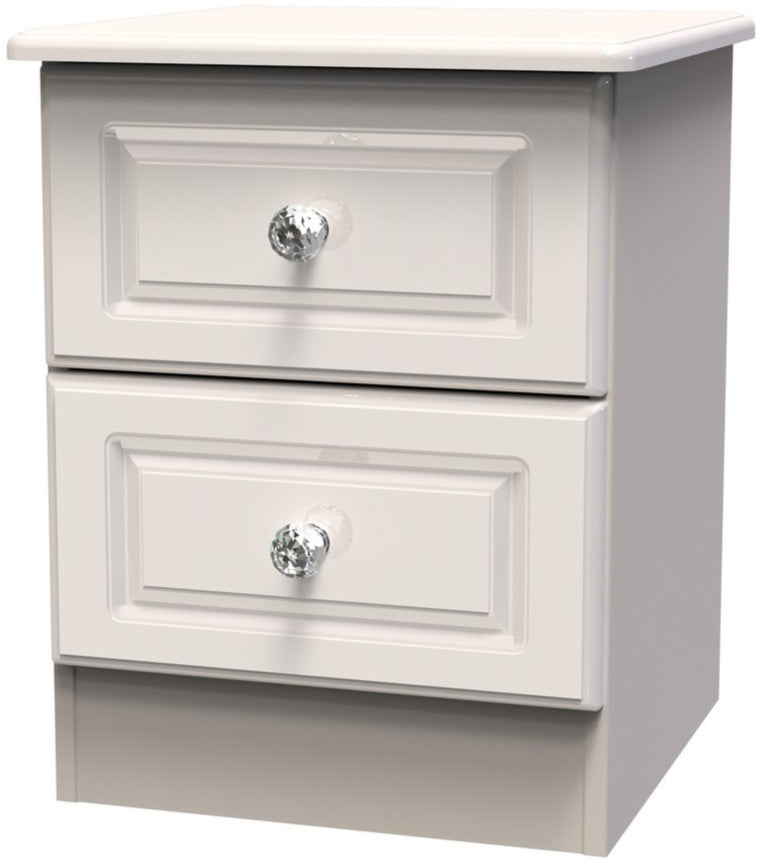 Balmoral 2 Drawer Bedside Table