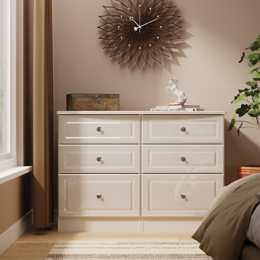 Balmoral 6 Drawer Midi Chest
