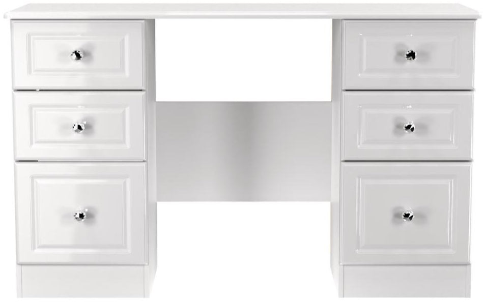 Balmoral 6 Drawer Double Pedestal Desk