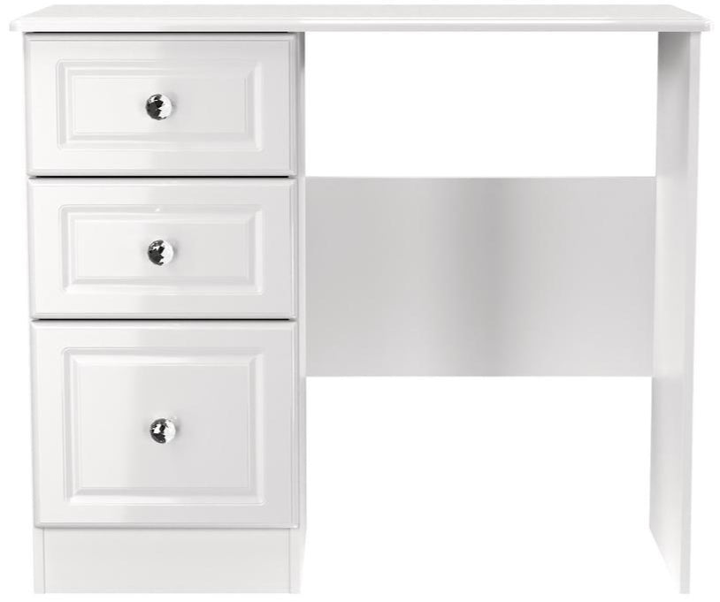 Balmoral 3 Drawer Single Pedestal Dressing Table