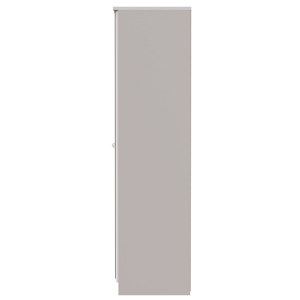 Balmoral Mirrored 2 Door Double Wardrobe