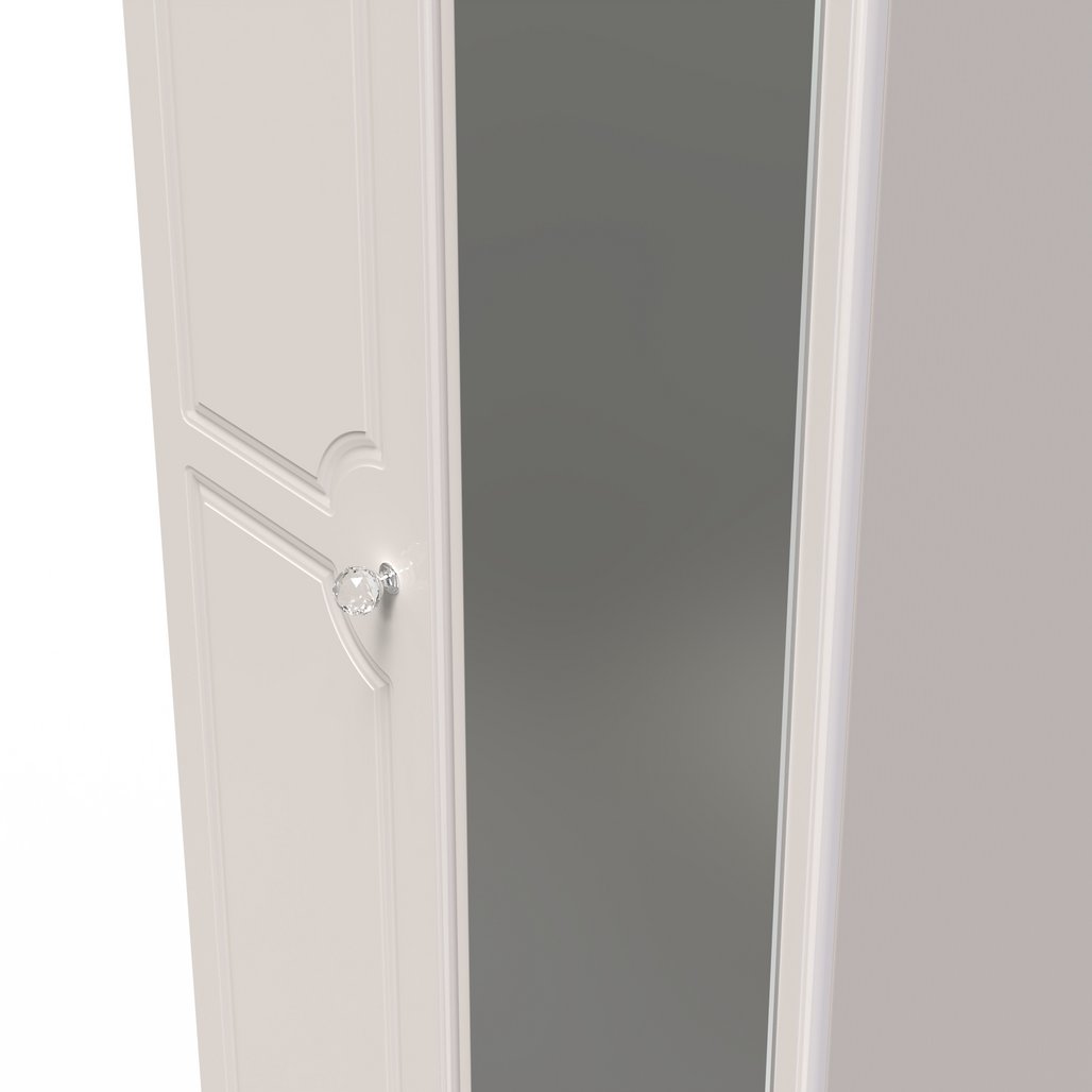Balmoral Mirrored 2 Door Double Wardrobe