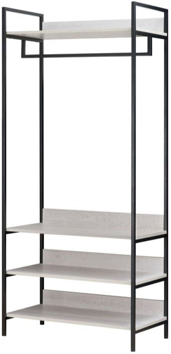 Alva Open Wardrobe with 4 Shelves