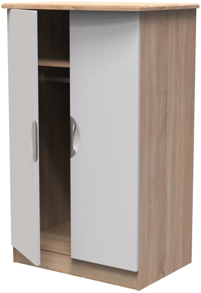 Camden 2 Door Double Midi Wardrobe