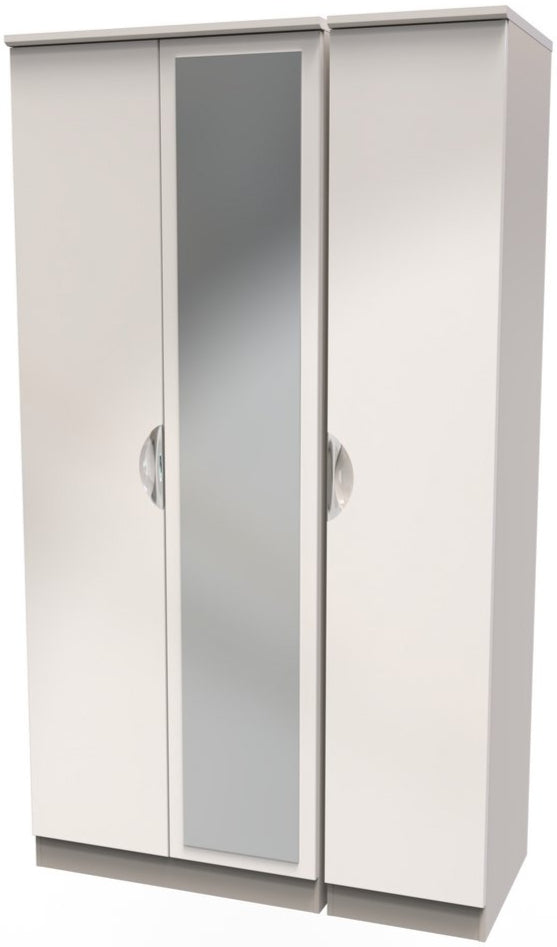 Camden Mirrored 3 Door Triple Wardrobe