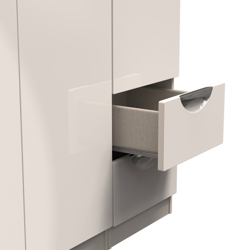 Camden 2 Drawer 3 Door Triple Wardrobe