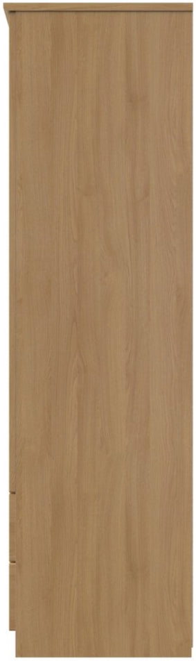 Camden Mirrored 4 Drawer 3 Door Triple Wardrobe