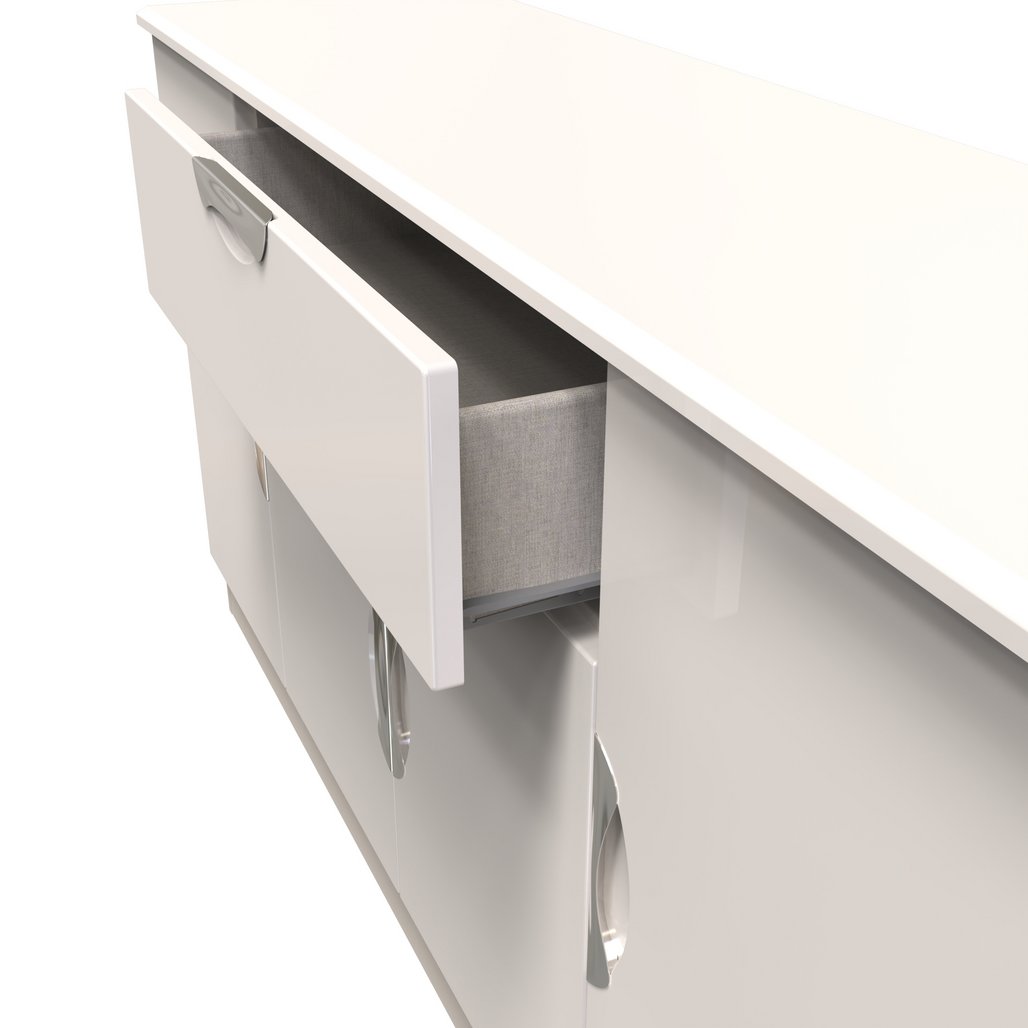 Camden Wide 4 Door 1 Drawer Sideboard