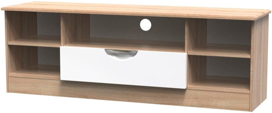 Camden Wide 1 Drawer Open Shelf TV Unit