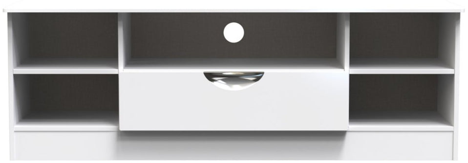 Camden Wide 1 Drawer Open Shelf TV Unit