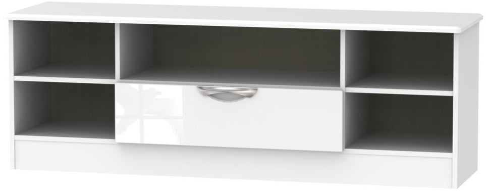 Camden Wide 1 Drawer Open Shelf TV Unit