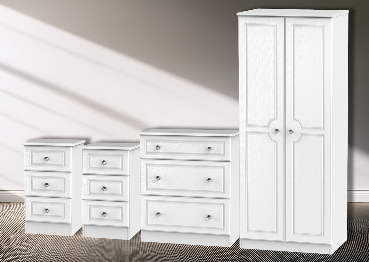Crystal 4 Piece Bedroom Set