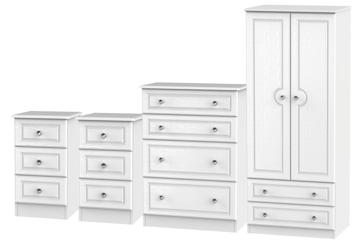 Crystal 4 Piece Bedroom Set