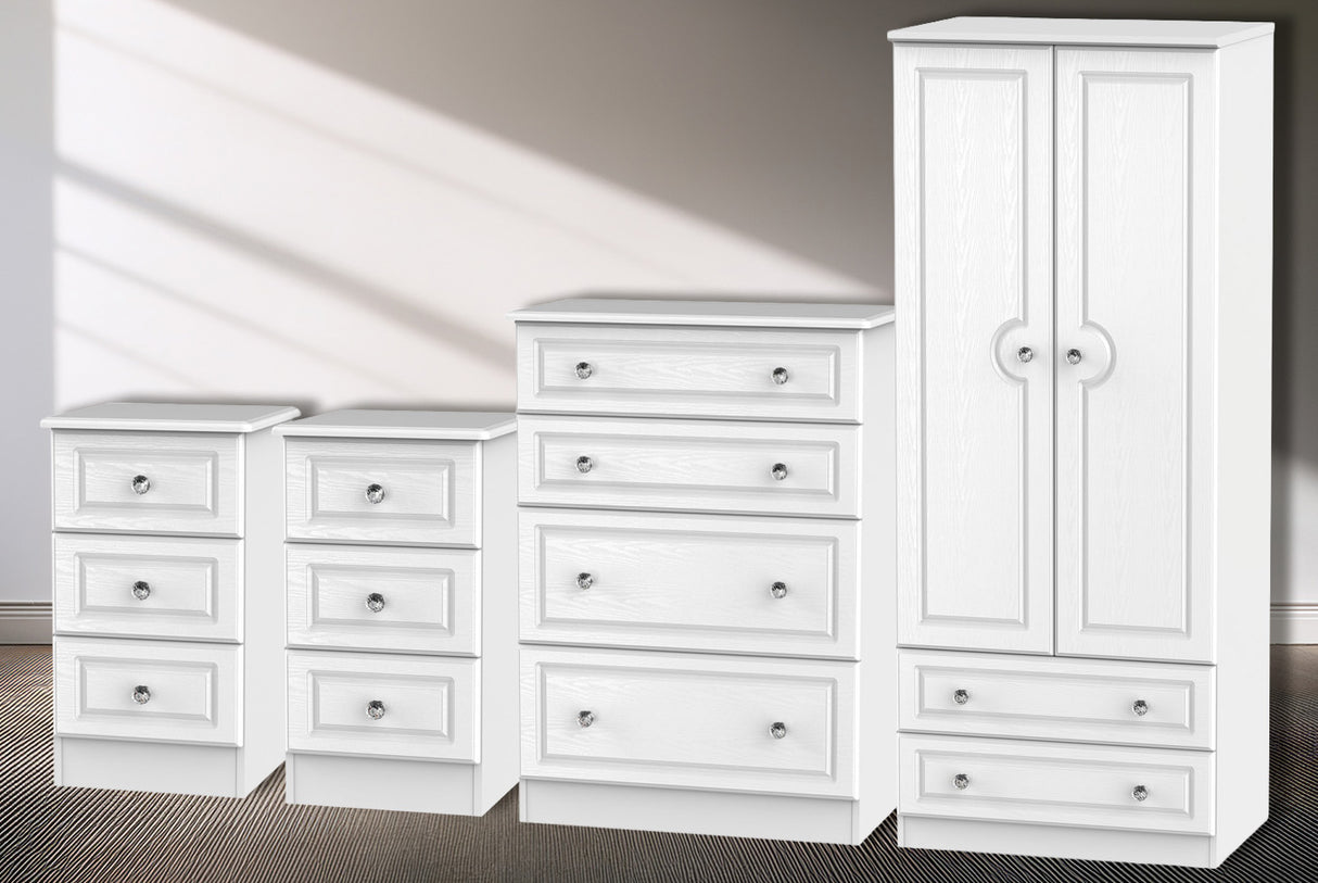 Crystal 4 Piece Bedroom Set