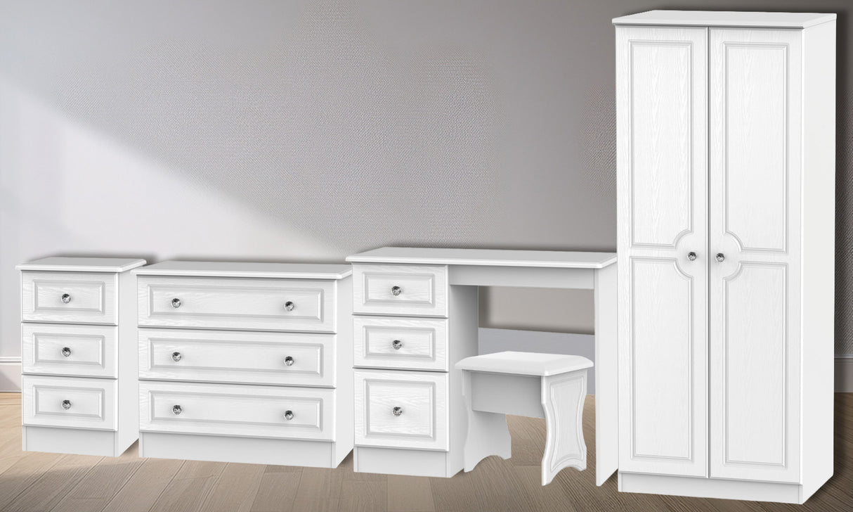 Crystal 5 Piece Bedroom Set