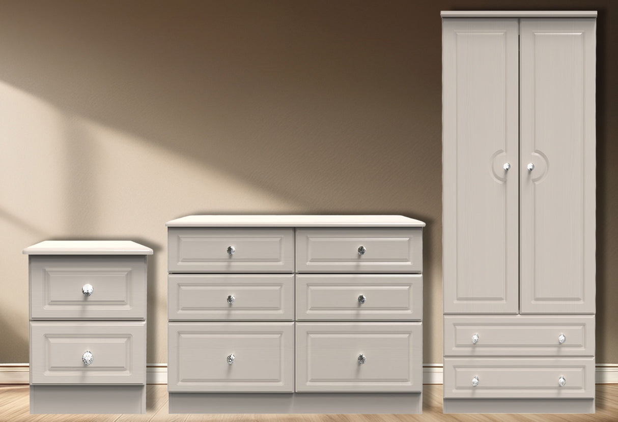 Crystal 3 Piece Bedroom Set