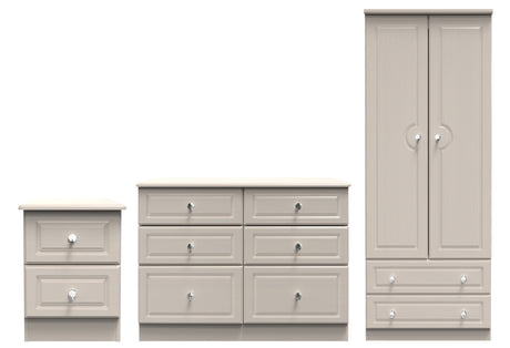 Crystal 3 Piece Bedroom Set