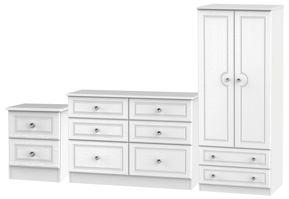 Crystal 3 Piece Bedroom Set