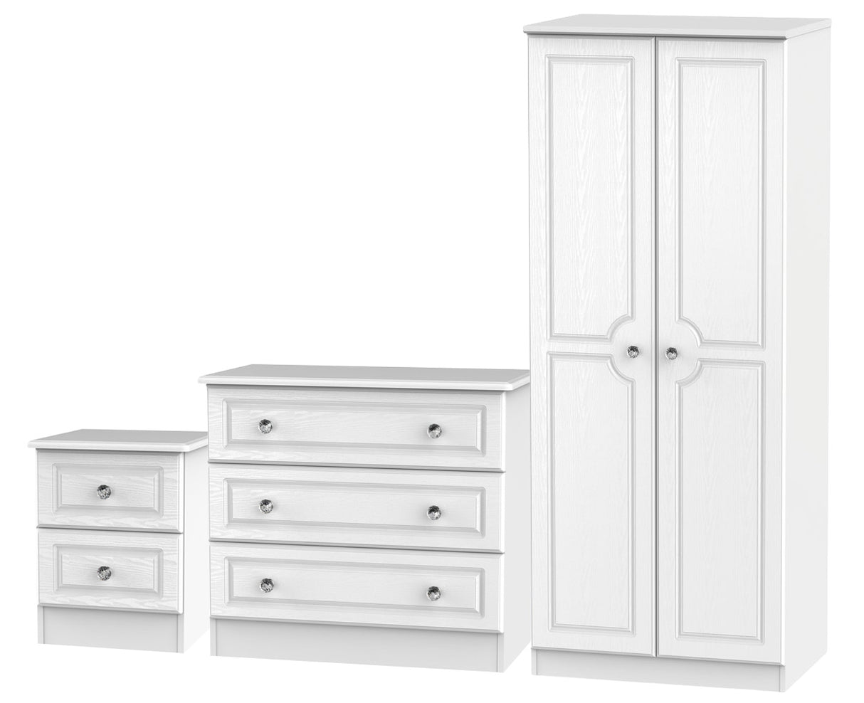 Crystal 3 Piece Bedroom Set
