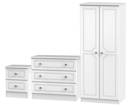 Crystal 3 Piece Bedroom Set