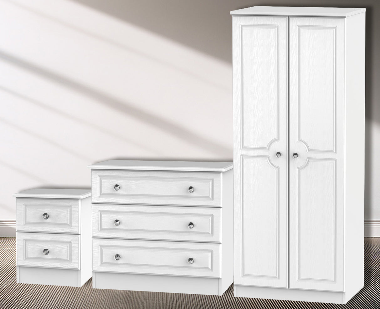 Crystal 3 Piece Bedroom Set