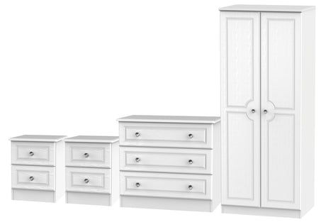 Crystal 4 Piece Bedroom Set