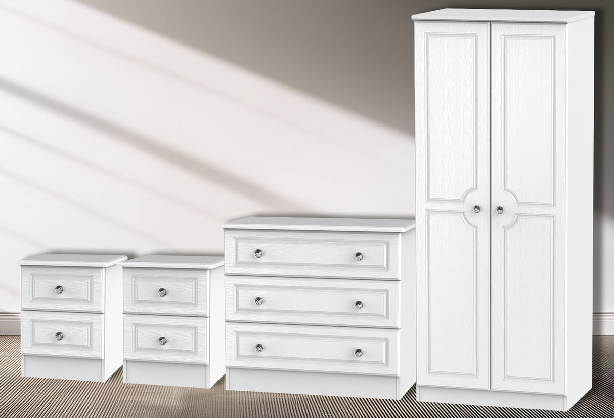 Crystal 4 Piece Bedroom Set