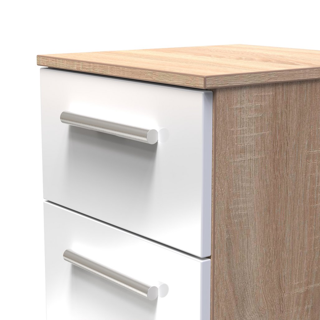 Contrast 5 Drawer Bedside Table