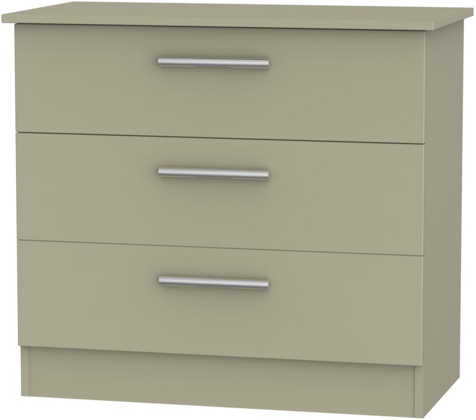 Contrast 3 Drawer Chest