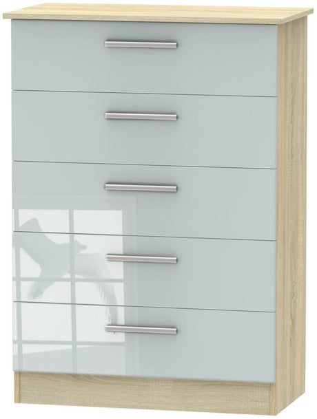 Contrast 5 Drawer Chest