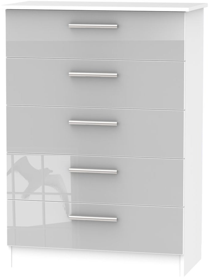 Contrast 5 Drawer Chest