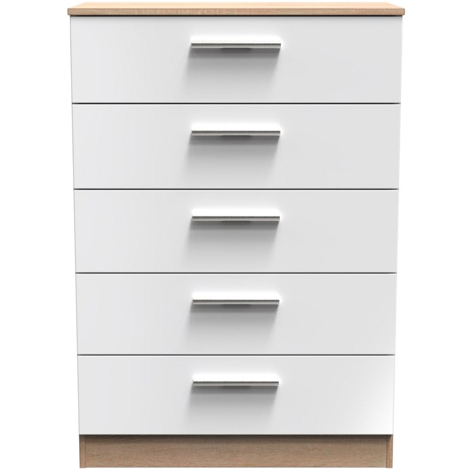 Contrast 5 Drawer Chest