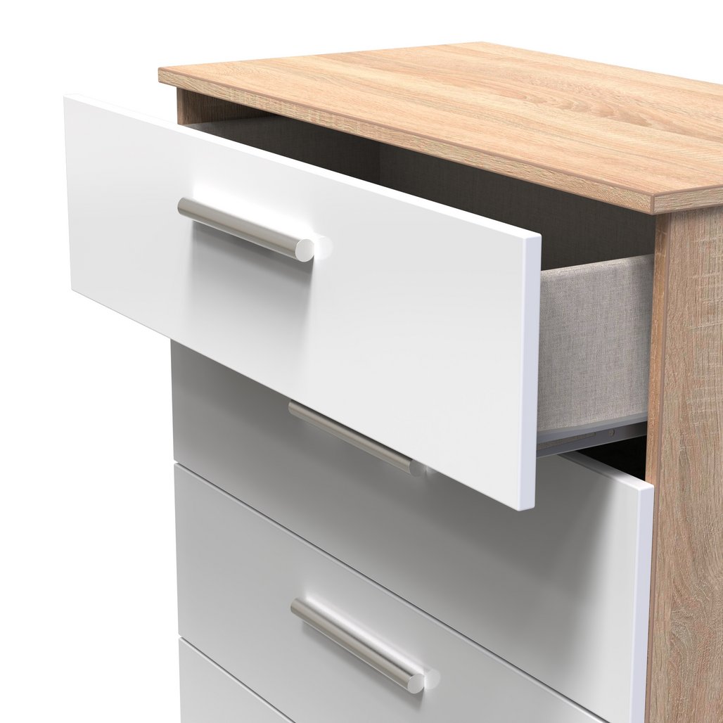 Contrast 5 Drawer Chest