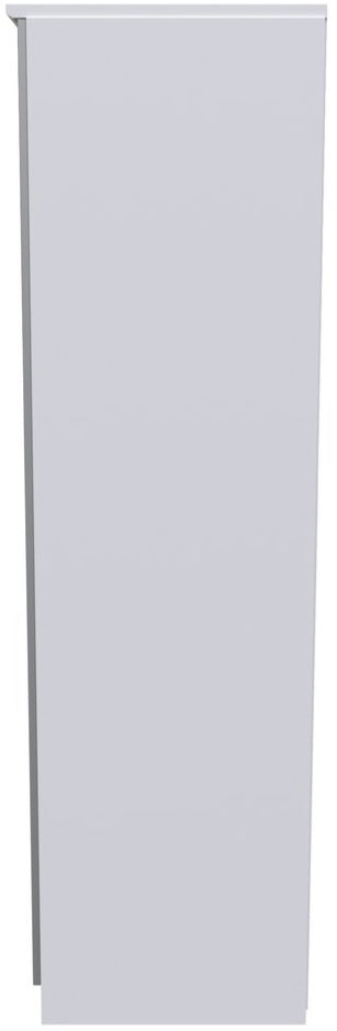 Contrast Mirrored 3 Door Triple Wardrobe