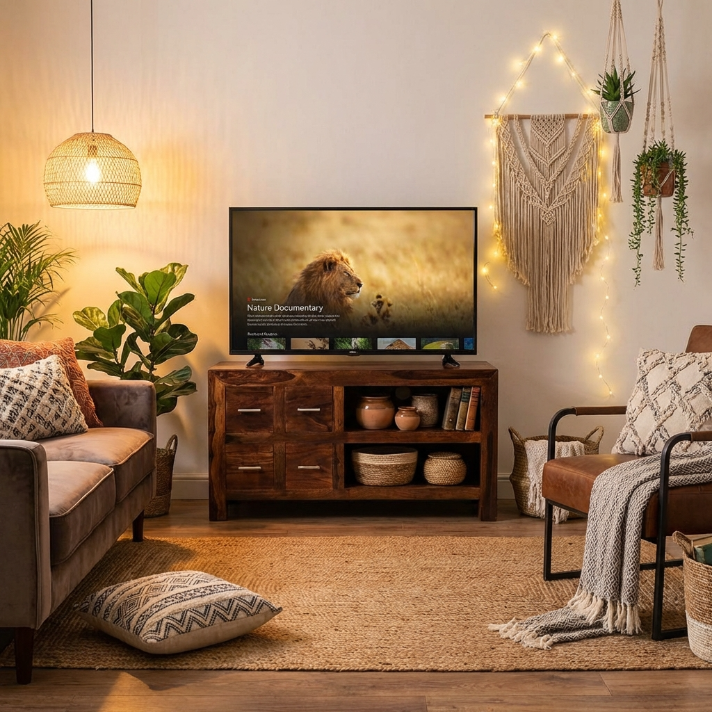 Sequoia 4 Drawer TV Cabinet