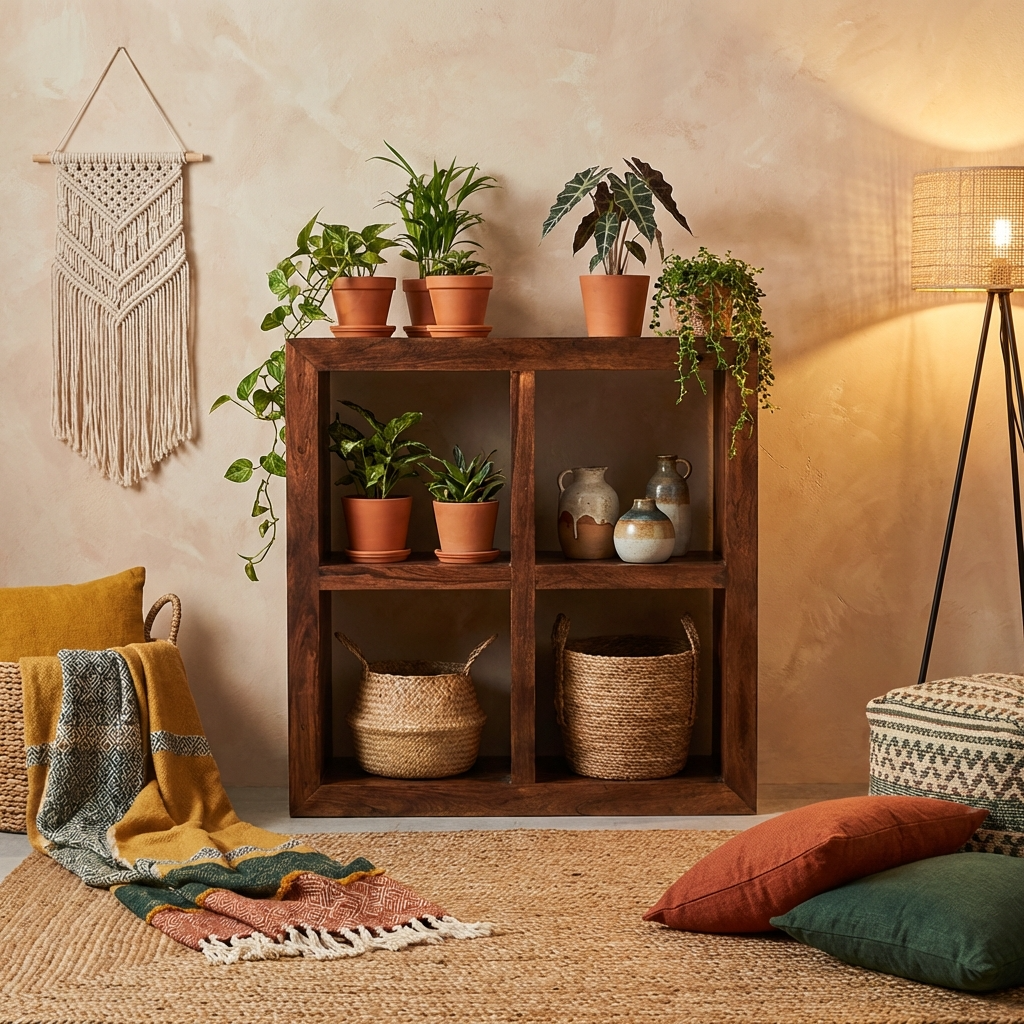 Sequoia 4 Hole Cube Bookcase