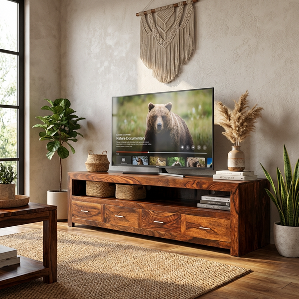 Solid Wood TV Units