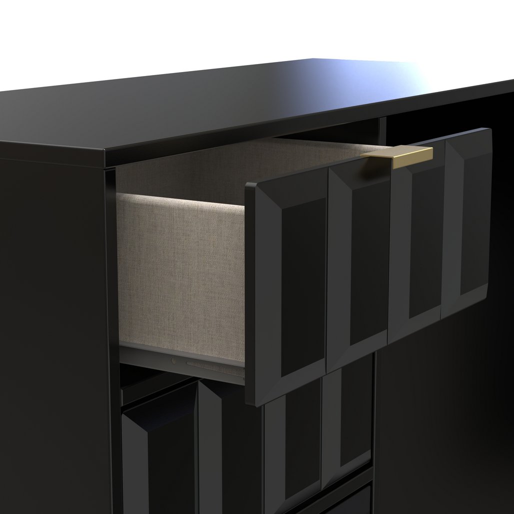 Cube 4 Drawer Pedestal Desk