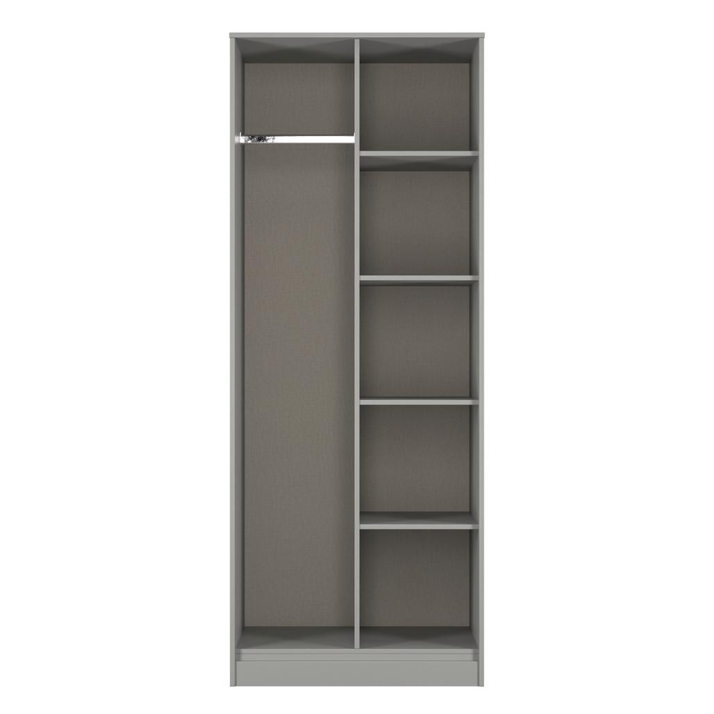 Cube Tall Open Wardrobe with Shelving