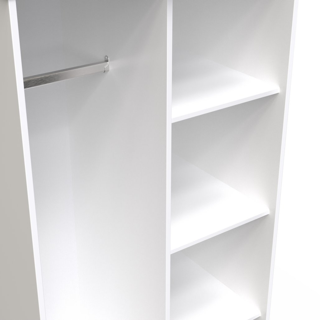 Cube Tall Open Wardrobe with Shelving