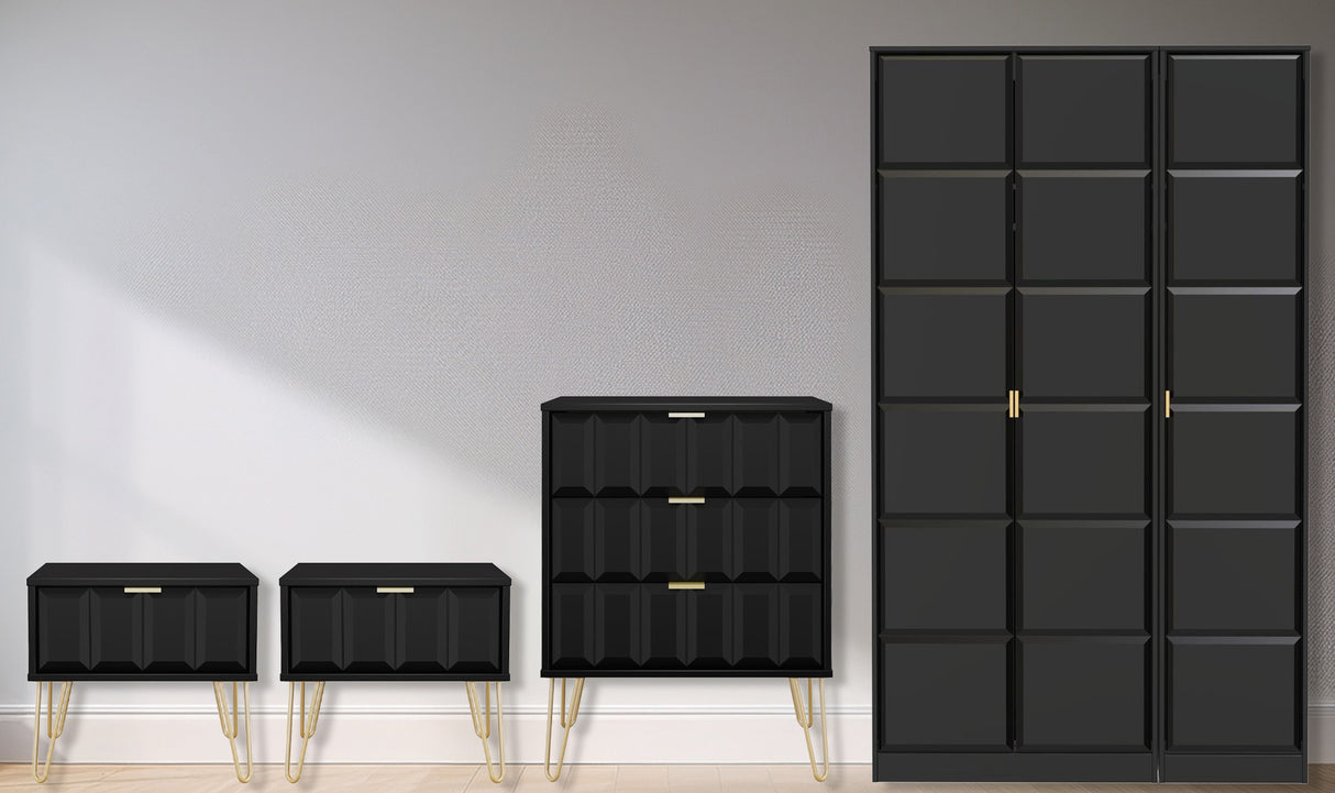 Cube 4 Piece Bedroom Set