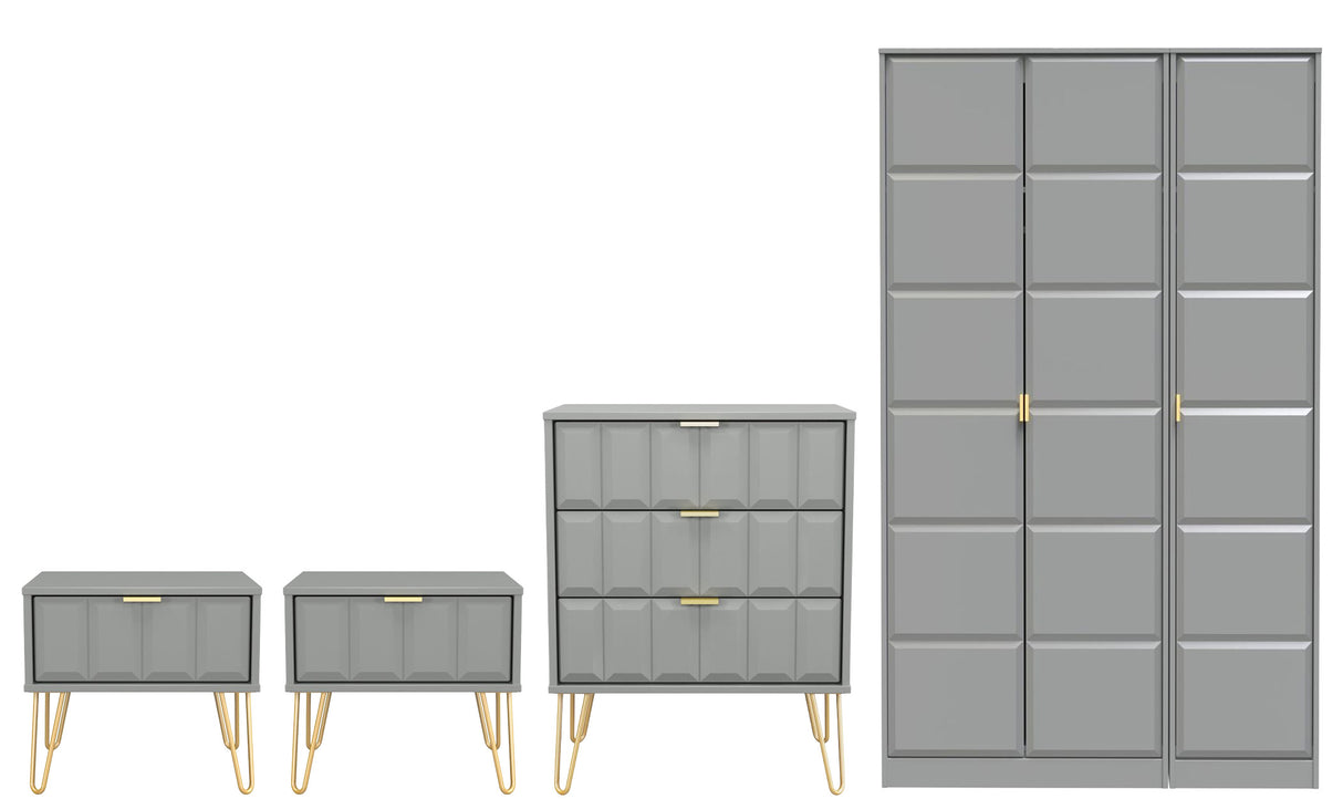 Cube 4 Piece Bedroom Set