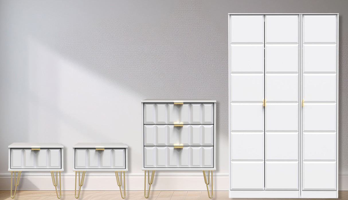 Cube 4 Piece Bedroom Set