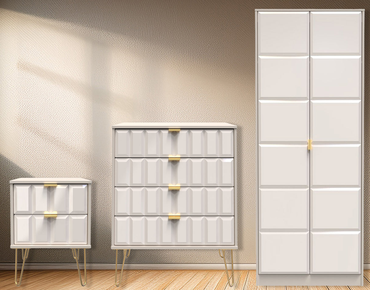 Cube 3 Piece Bedroom Set