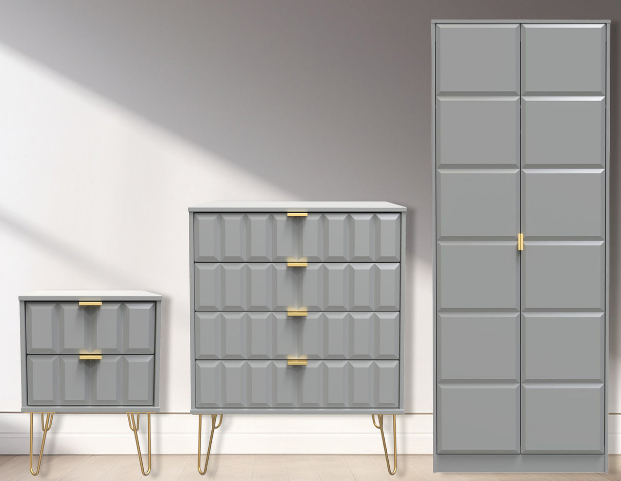 Cube 3 Piece Bedroom Set
