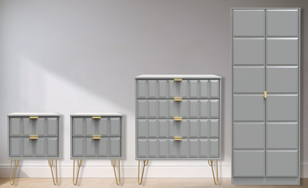 Cube 4 Piece Bedroom Set