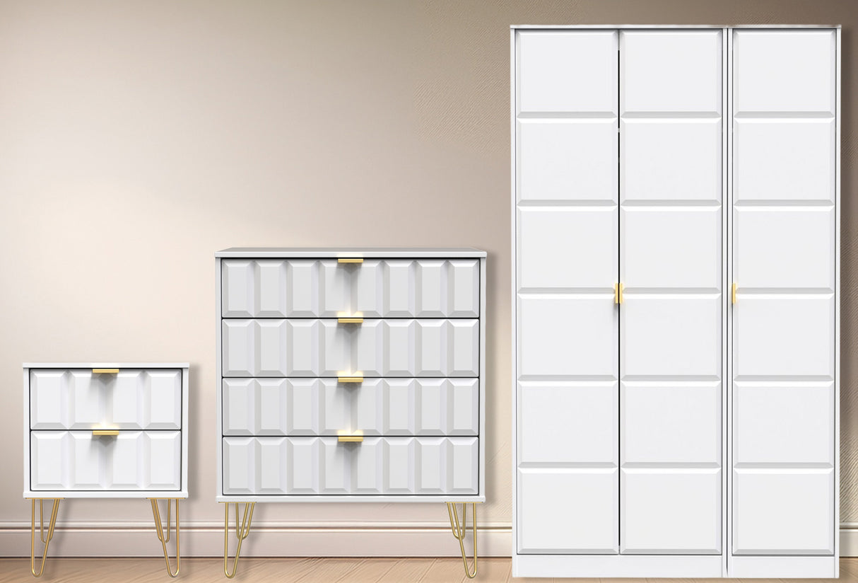 Cube 3 Piece Bedroom Set