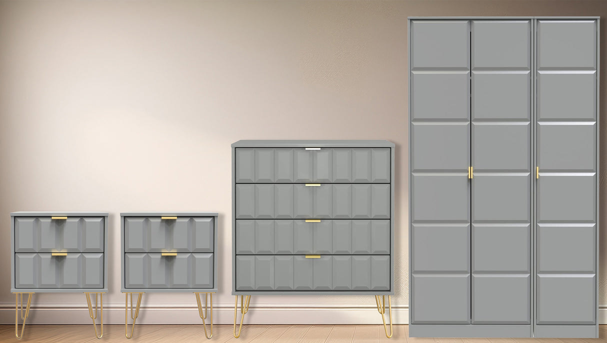 Cube 4 Piece Bedroom Set