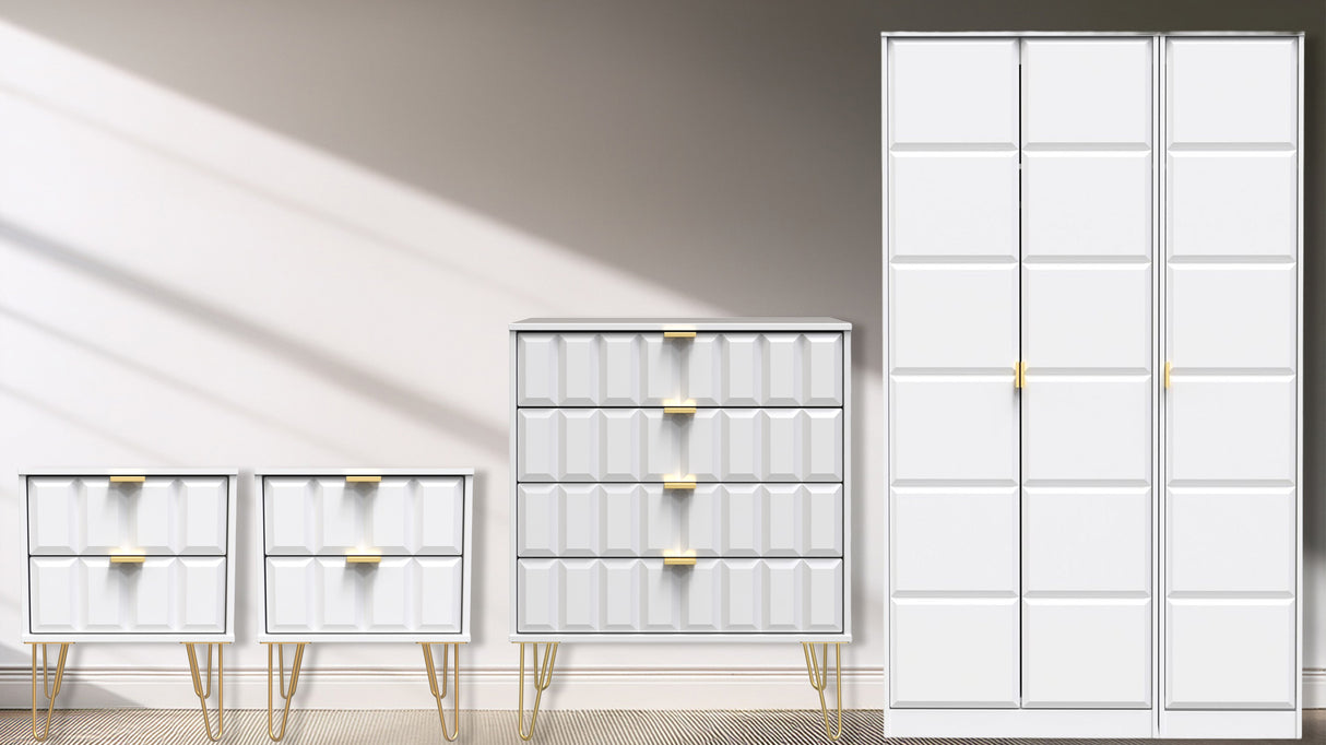 Cube 4 Piece Bedroom Set