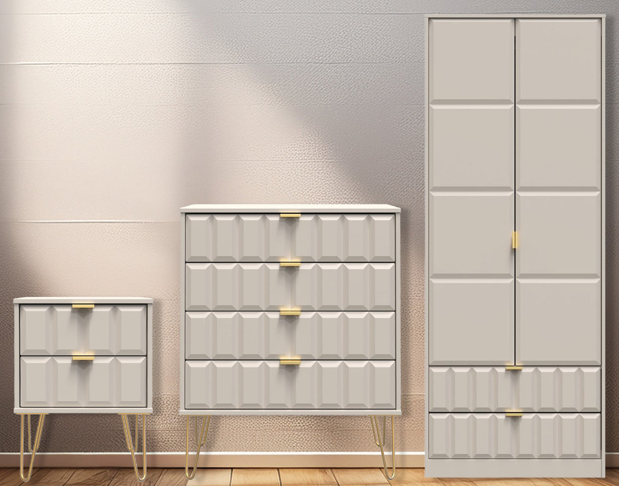 Cube 3 Piece Bedroom Set